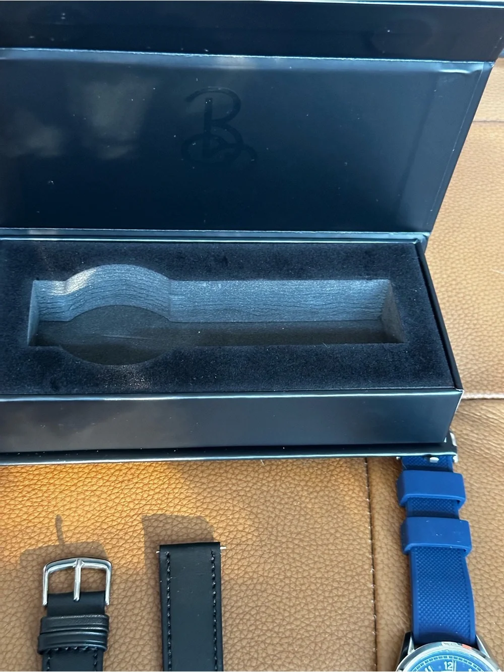 The Beyond Boring Watch Co. – Blue Classic Watch